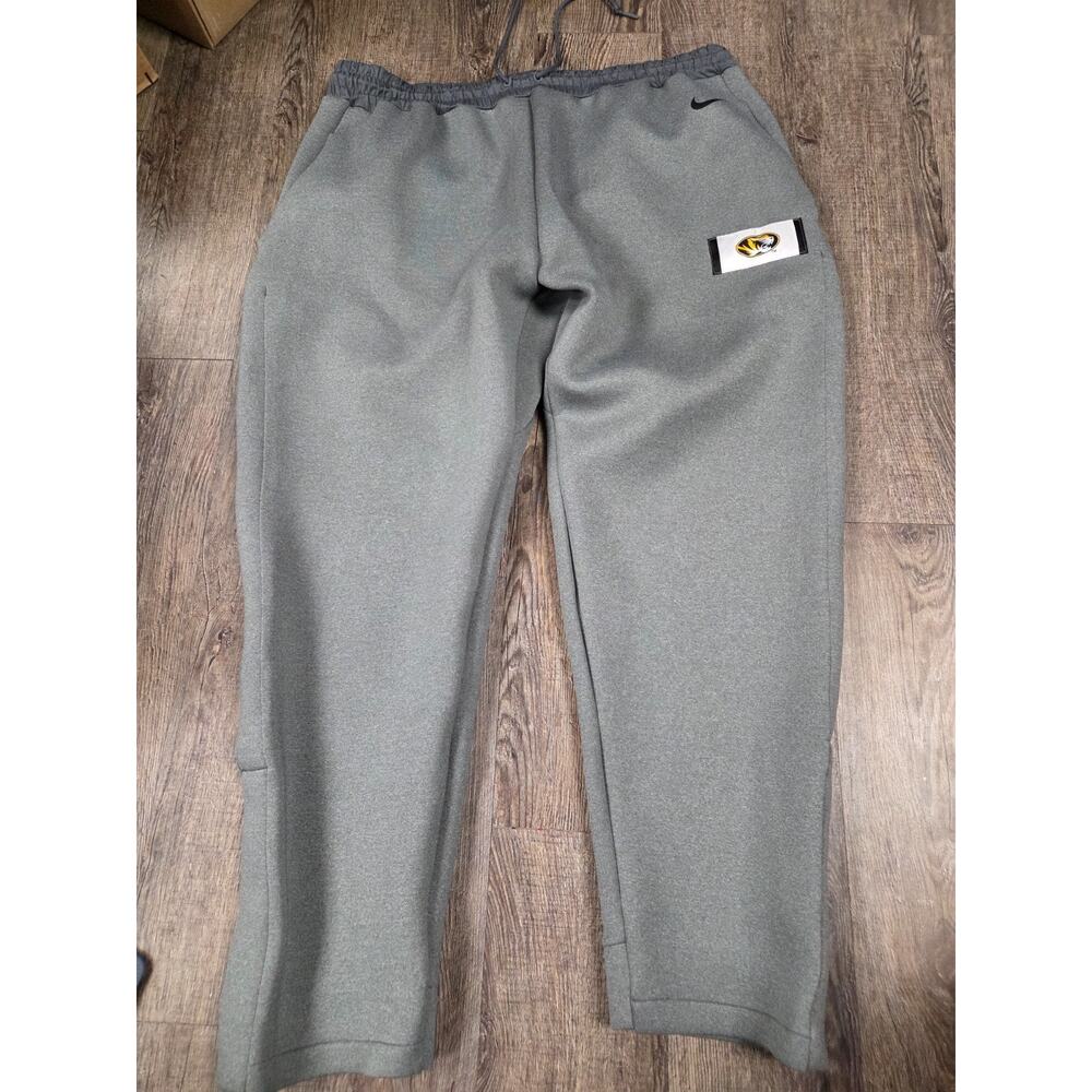 Nike On-Field Missouri Tiger Team Issued Men’s 3XL Gray Track Pants Sweatpants